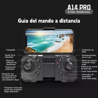 DRONE 8K CÁMARA 5GHZ 2 BATERÍA ANTI-OBSTÁCULOS GIRO 360 - 5