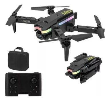 MINI DRON LS-XT8 CAMARA 4K LED WIFI FPV - 1