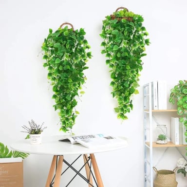 PLANTAS ARTIFICIALES 2 UDS COLGANTES PARED - 2