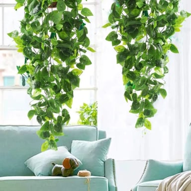 PLANTAS ARTIFICIALES 2 UDS COLGANTES PARED - 3