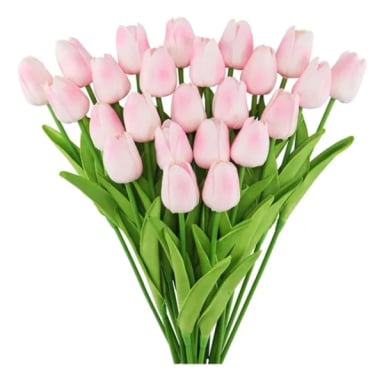 TULIPANES ARTIFICIALES 34 RAMOS 34 CM - 1