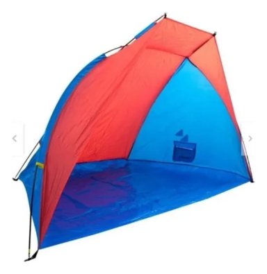 MEDIA CARPA PLAYA CORTA VIENTO 200X100X100CM - 3