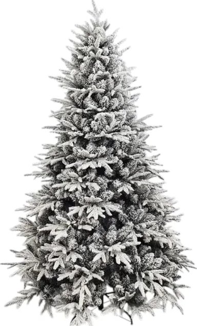 ARBOL DE NAVIDAD NIEVE INVERNAL 180 CM CON RAMAS ABUNDANTE - 5