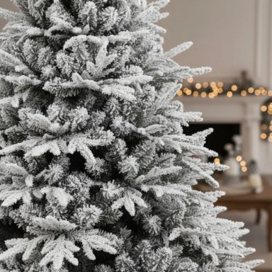 ARBOL DE NAVIDAD NIEVE INVERNAL 180 CM CON RAMAS ABUNDANTE - 8