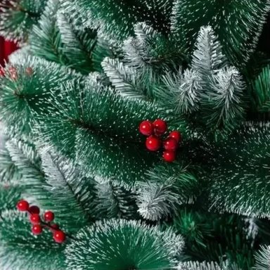 ARBOL NAVIDAD DECORACION ARBOLITO CON PINO NAVIDEÑO 150 CM VERDE - 1