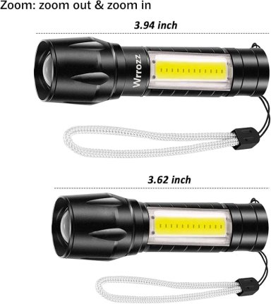 MINI LINTERNA RECARGABLE USB WCD-511 DE ALTA POTENCIA - 1