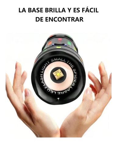 20000LM LINTERNA TACTICA ALTA POTENCIA CON PANTALLA DIGITAL - 3