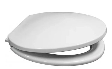 ASIENTO ELONGADO REFORZADO WC BLANCO CIERRE SUAVE - TAPAS WC - 2
