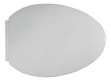 ASIENTO ELONGADO REFORZADO WC BLANCO CIERRE SUAVE - TAPAS WC - 3