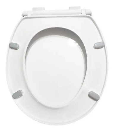 ASIENTO PARA WC REDONDO 2 PIEZAS DEC HAUS CIERRE SUAVE - 4