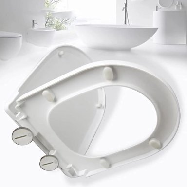 TAPA ASIENTO EURO SOFT CLOSE- BRIGGS COLOR BLANCO - 2