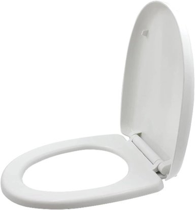 ASIENTO CIERRE SUAVE/LENTO (TAPA) WC FUSCHER BLANCO - 1