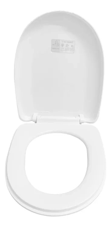 TAPA ASIENTO PARA BAÑO WC - CIERRE SUAVE - Y00398 COLOR BLANCO - 1