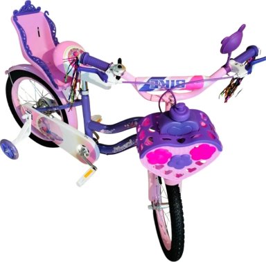 BICICLETA ARO 16 MORADA DE NIÑA VIOLETA S - 2