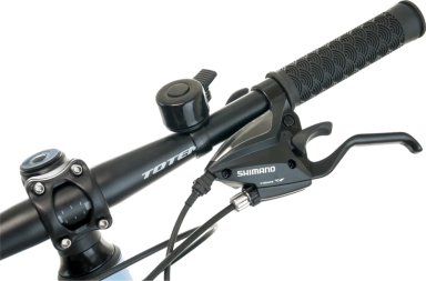 BICICLETA MTB ARO 24 MODELO 1100 COLOR CELESTE AZUL 12 ' - 1