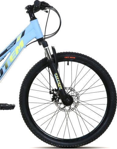 BICICLETA MTB ARO 24 MODELO 1100 COLOR CELESTE AZUL 12 ' - 3