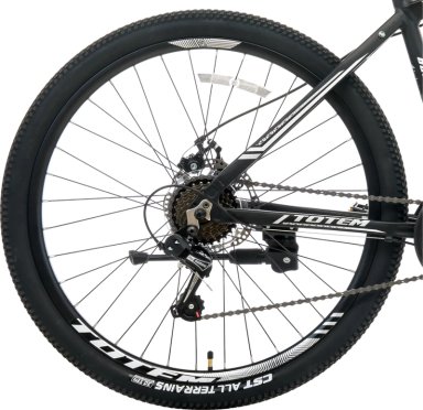BICICLETA TOTEM MTB ARO 26 MODELO Y660 COLOR NEGRO - 6