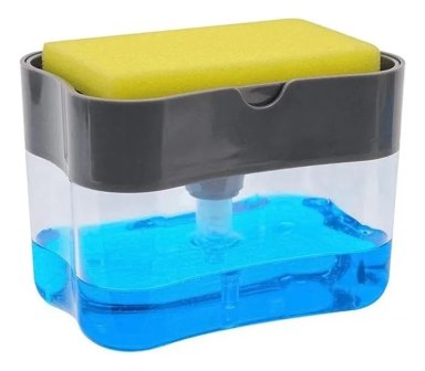 DISPENSADOR 2 EN 1 PARA LAVA LOZA. - 1