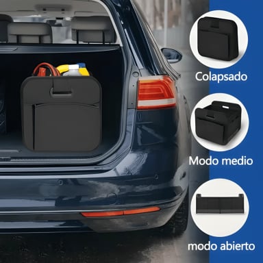 CAJA ORGANIZADORA DE MALETA AUTO BOLSO MALETERO PLEGABL #678 - 4