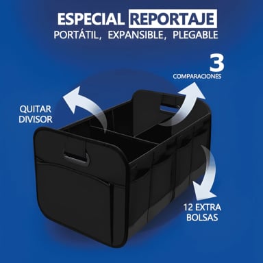 CAJA ORGANIZADORA DE MALETA AUTO BOLSO MALETERO PLEGABL #008 - 2