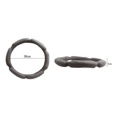 FUNDA CUBRE VOLANTE AUTO ANTIDESLIZANTE TRANSPIRABLE PRO - 2
