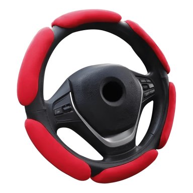 FUNDA CUBRE VOLANTE AUTO ANTIDESLIZANTE TRANSPIRABLE PRO - 4