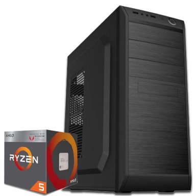 PC ARMADO AMD RYZEN 5 5600G 6-CORE RADEON + RAM 16GB + WIFI - 1