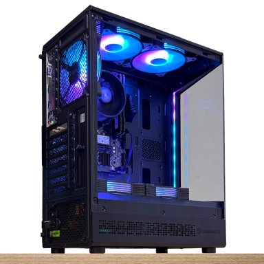 PC GAMER COMPU ELITE AMD RYZEN 7 8700G 6-CORE RADEON + 16GB DDR5 + WIFI - 4