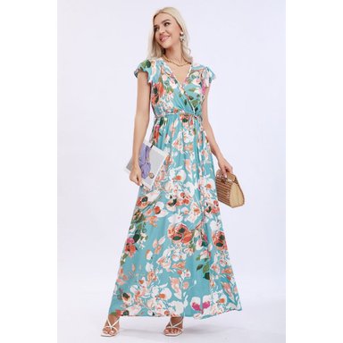 VESTIDO LARGO MUJER LIKESHOP PRIMAVERA TENDENCIA 266 - 1