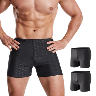 TRAJE DE BAÑO LYCRA HOMBRE DEPORTIVO NATACION AJUSTADO BRASIL 8337 - 3