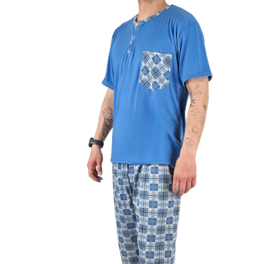 PIJAMA HOMBRE LIKESHOP VERANO POLERA MANGA CORTA 540 - 2
