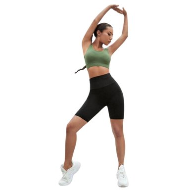 CALZA CORTA DEPORTIVA TIRO EXTRA ALTO GYM RUNNING JOGGING LYCRA 013 - 4