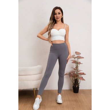 CALZA LYCRA PREMIUM MUJER TIRO ALTO DEPORTIVO CASUAL. COLORES 018 - 1