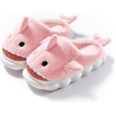 PANTUFLA ZAPATO DESCANSO NIÑOS DISEÑOS TIBURÓN SUELA CONFORTABLE 4245 - 1