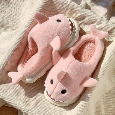 PANTUFLA ZAPATO DESCANSO NIÑOS DISEÑOS TIBURÓN SUELA CONFORTABLE 4245 - 3