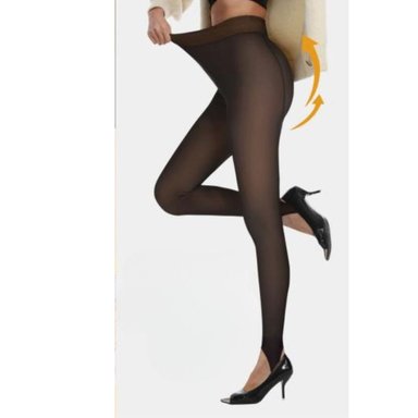 CALZA TÉRMICA EFECTO PIEL MUJER INVIERNO FORRO PIEL 8020 - 1