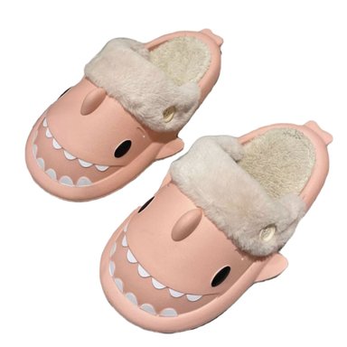 PANTUFLA ZAPATO DE DESCANSO DISEÑOS TIBURÓN FORRO PIEL TENDENCIA. 934 - 1