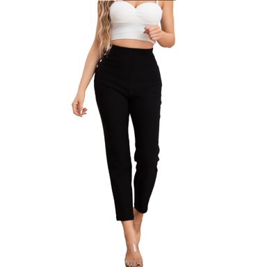 PANTALÓN DE VESTIR PITILLO TIRO ALTO SEMI FORMAL MUJER CALZA 7006 - 1
