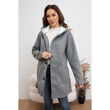 ABRIGO MUJER LARGO FORMAL EXCELENTE CALIDAD 7591 - 3