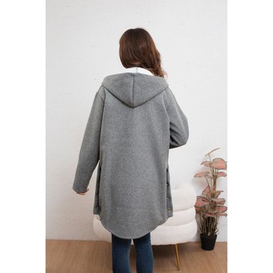 ABRIGO MUJER LARGO FORMAL EXCELENTE CALIDAD 7591 - 4
