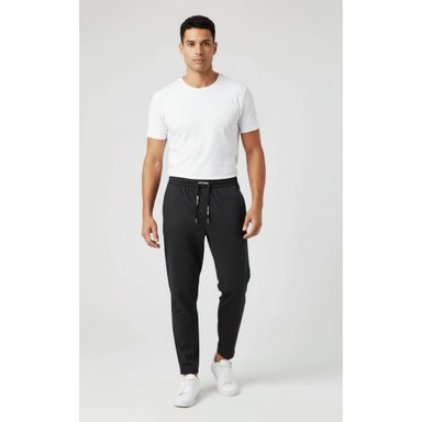 PANTALON HOMBRE BUZO RECTO LISO TE RMICO FORRO INTERIOR PLUSH 97 - 1