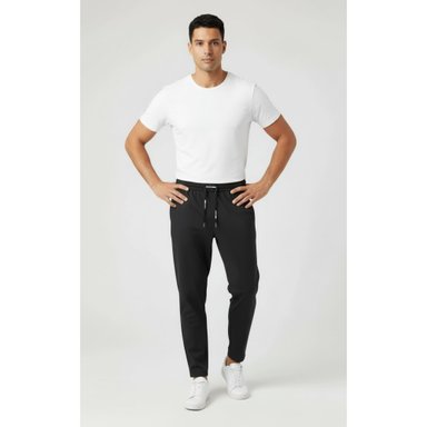 PANTALON HOMBRE BUZO RECTO LISO TE RMICO FORRO INTERIOR PLUSH 97 - 2
