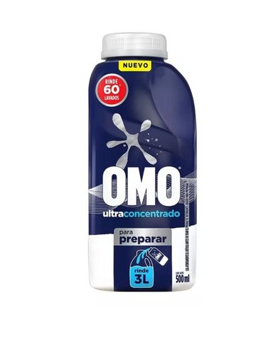 OMO MATIC ULTRA POWER LÍQUIDO 500ML BOTELLA ANTIMANCHA PACK 12 UNIDADES - 3