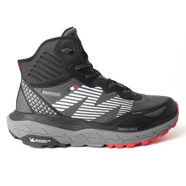 BOTIN IMPERMEABLE CAÑA ALTA GRIS Y NEGRO HOMBRE MICHELIN AW06 - 1