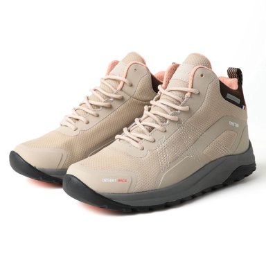 BOTIN CAÑA ALTA MUJER BEIGE ROSADO MICHELIN DR09 - 4