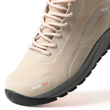 BOTIN CAÑA ALTA MUJER BEIGE ROSADO MICHELIN DR09 - 5