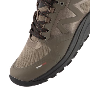 ZAPATILLA HIKING SENDERISMO HOMBRE TAUPE ROJO MICHELIN DR28 - 5