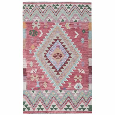 ALFOMBRA RUGS.CL KILIM NEWTRI 7956KP 102 X 156 CM - 1