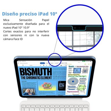 MICA SENSACIÓN PAPEL PARA IPAD 10 GENERACIÓN 10.9 KIT INSTALACIÓN - 2