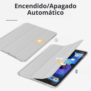 FUNDA PARA IPAD 10 GENERACIÓN 10.9 RANURA PEN TRASLÚCIDA ATRÁS - 3